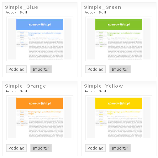 przykładowe szablony joggera2